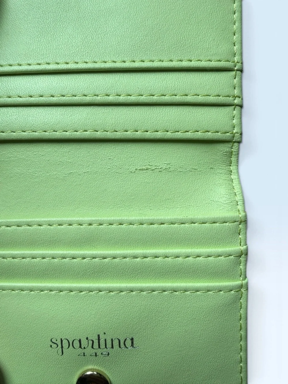 Retired Spartina 449 Oyster Alley ID/Key Snap Wallet